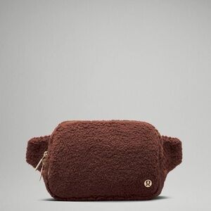 lululemon athletica Chocolate Fleece Crossbody Bag
